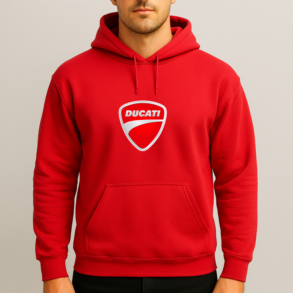 Men’s Ducati Motorcycle Pullover Hoodie